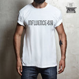 Influence-sir graphic t-shirt (shield in graphic)